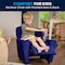 Flash Furniture Kids Recliner, 25" to 39" x 28", Upholstery Color: Blue BT-7950-KID-MIC-BLUE-GG - alternate 7